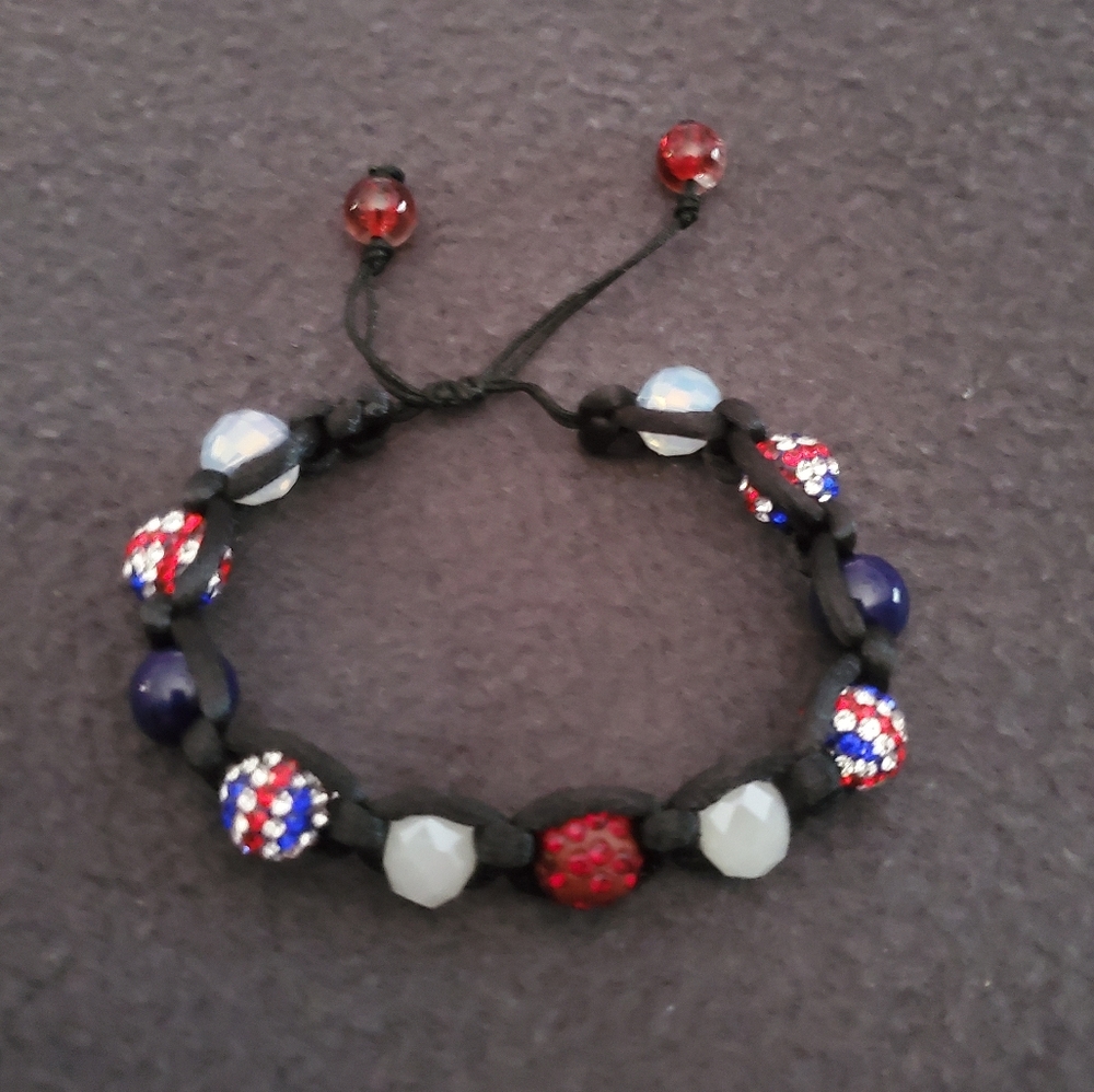 Handmade 4th of July Bracelet